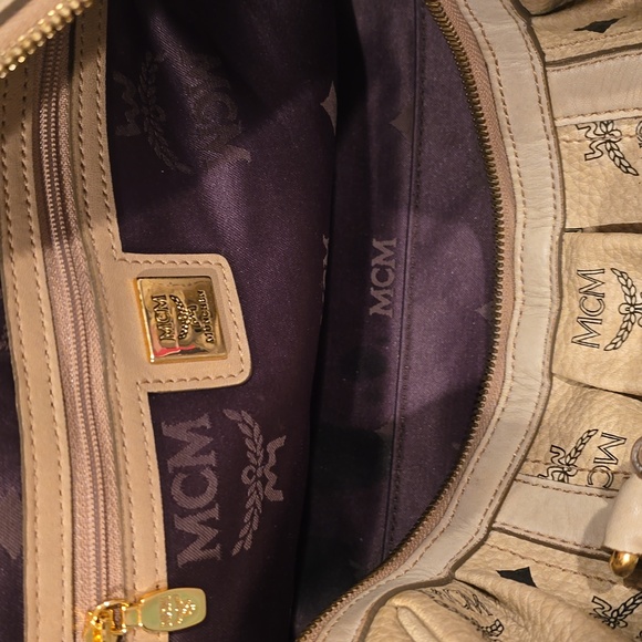 MCM Tan Monogram Women's Bag - Picture 6 of 11